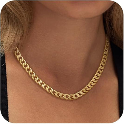 Collana Cubana a Maglie Spesse