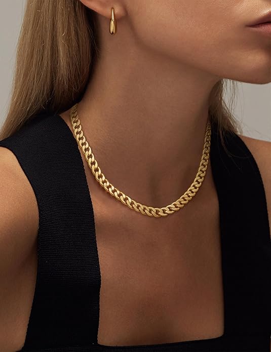 Collana Cubana a Maglie Spesse