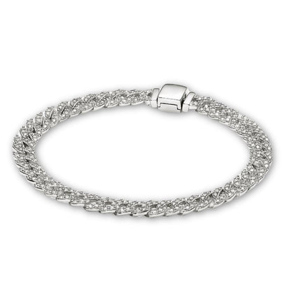 Βραχιόλι Cuban Pavé | Χρυσό
