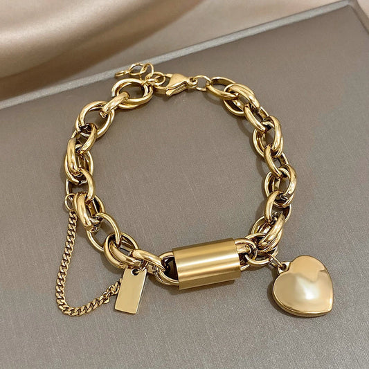 Bracciale Chunky Heartened