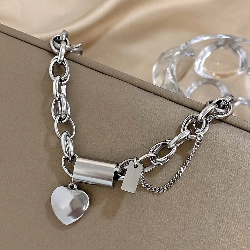 Bracciale Chunky Heartened