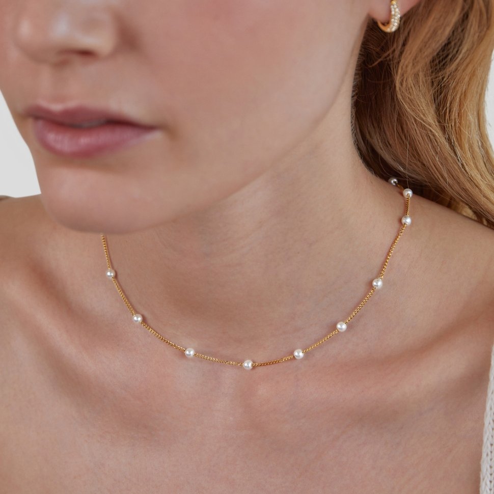 Collana Nura Perla in Oro 18K